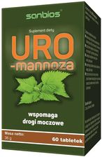 Zdjęcie Sanbios Uro Mannoza Pokrzywa Drogi Moczowe 60 Tabletek - Kobyłka