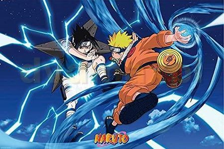 NARUTO Poster Naruto & Sasuke (91.5x61)