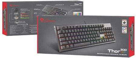 Klawiatura Genesis Thor 300 Rgb Us (Z29447PT)