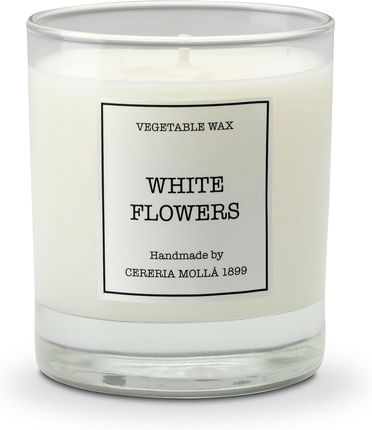 Cereria Molla - Świeca Santiago 230 g White Flowers