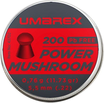 Umarex Śrut Power Mushroom Diabolo 5,5mm 200szt 41702