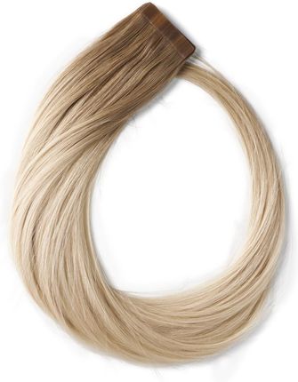 Rapunzel Of Sweden Tape On Extensions Naturalne Proste Włosy Tape In Premium 50Cm Cool Platinum Blonde Balayage B7 3/10 10
