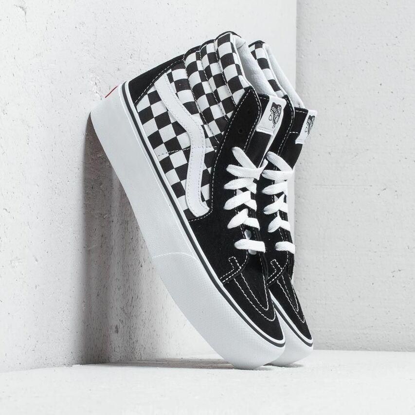 Sk8 hi platform hot sale 2. checkerboard