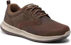 Zdjęcie Półbuty SKECHERS Antigo 65693 CDB Dark Brown - Cieszyn