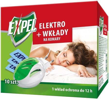 Expel Elektro + Wkłady Na Komary 10szt.