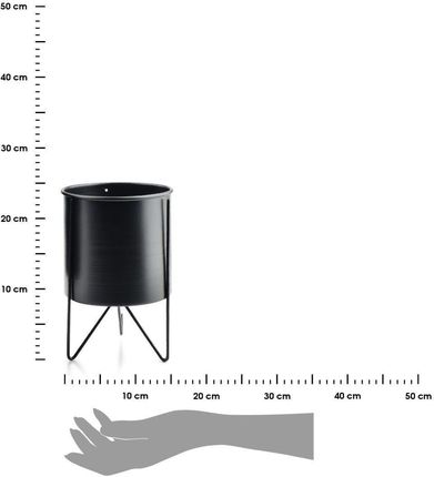 Osłonka Swen Cylindre Black 23cm - zdjęcie 2