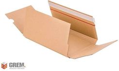 Multimail opakowanie fasonowe z paskiem klejowym i tasiemką zrywającą 215x155x50mm 3W B 380g Komplet 25szt.