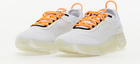 nike white and orange react live