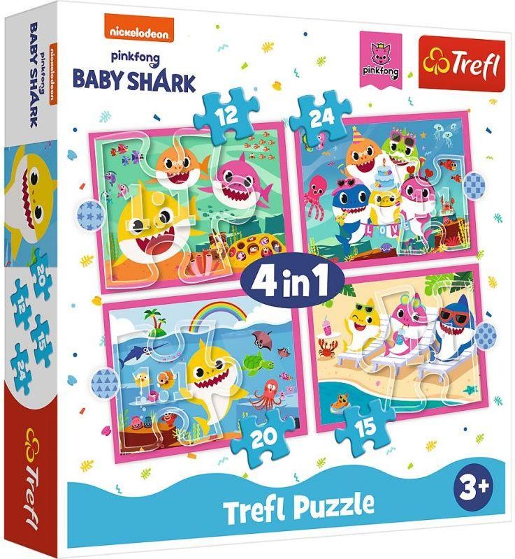 yunn⭐︎kids LIFE i-trefl-puzzle-4w1-rodzina-