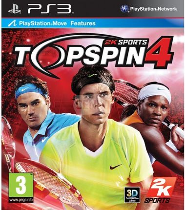 Top Spin 4 (Gra PS3)