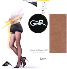 Zdjęcie Gatta LAURA R5 modne rajstopy beige 15 DEN - Ostroróg