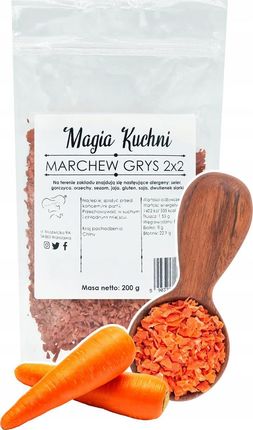 Magia Kuchni Marchew Suszona Grys 2X2 200g