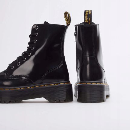 Doc martens jadon clearance black polished smooth