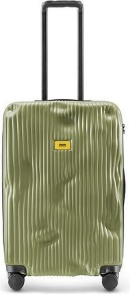 Crash Baggage Walizka Stripe Średnia Olive