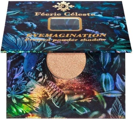 Feerie Celeste Pigmentallic Eyeshadow prasowany metaliczny cień do powiek PG166 Refulgent Gold 1.2g
