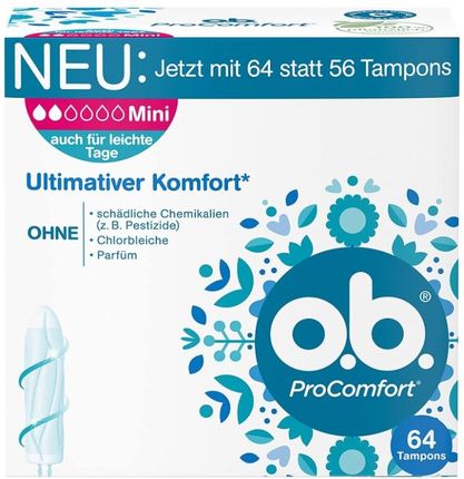 O.B. Procomfort Mini 64 szt.