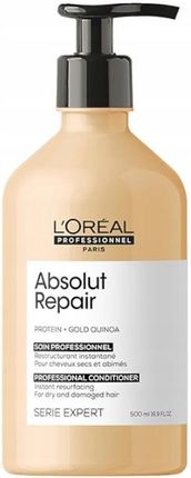 L’Oréal Professionnel Absolut Repair Gold odbudowująca odżywka do włosów zniszczonych 500ml
