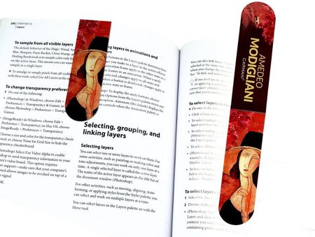 Carmani Zakładka Magnetyczna Do Książki A. Modigliani Luni - zdjęcie 2