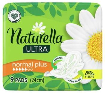 Naturella Ultra Normal Plus Zapachowe Podpaski Higieniczne 9Szt.