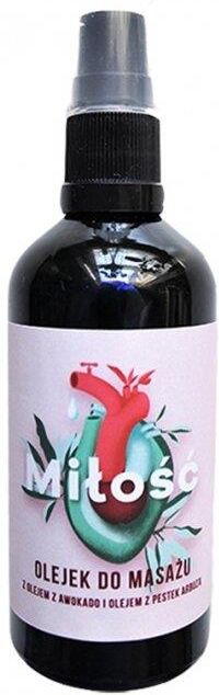 Mydlarnia Cztery Szpaki Olejek Do Masażu. Miłość 100Ml - zdjęcie 1 Mydlarnia Cztery Szpaki Olejek Do Masażu. Miłość 100Ml