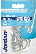 Zdjęcie Jordan Easy Clean Flosser, Zapasowe Główki Do Flossera, 20szt. - Ostrołęka