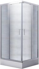 Zdjęcie Besco Modern 80x80x165cm Szkło Grafitowe (MK80165G) - Międzybórz