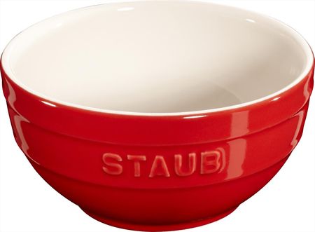 Staub Serving Miska Okrągła Ø 12Cm 0,4L Czerwony Ceramika (405107940)