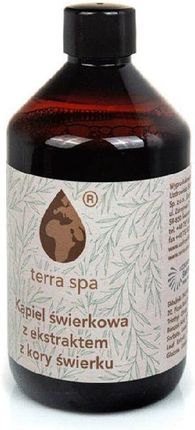 Terra Spa Kąpiel Świerkowa Z Ekstraktem Z Kory Świerku 500 ml