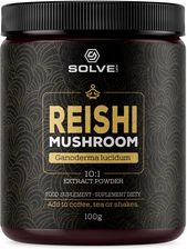 Solve Labs Reishi (Ganoderma Lucidum) 10:1 Mushroom Powder 100G