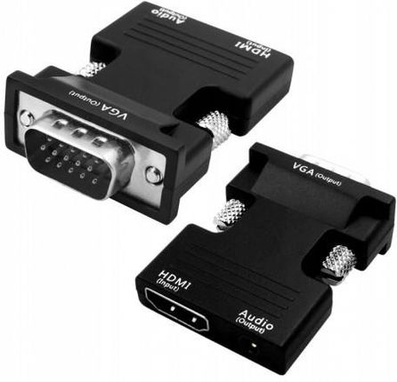 MOZOS LBB-002 konwerter HDMI wejście - VGA wyjście + minijack