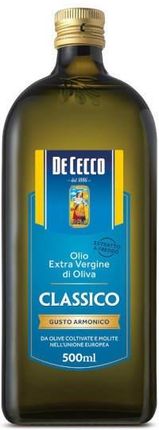 De Cecco Olio Extra Vergine Classico Oliwa Z Oliwek 500Ml