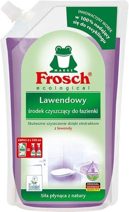 Frosch Lawendowy środek czyszczący do łazienki w worku 1 l