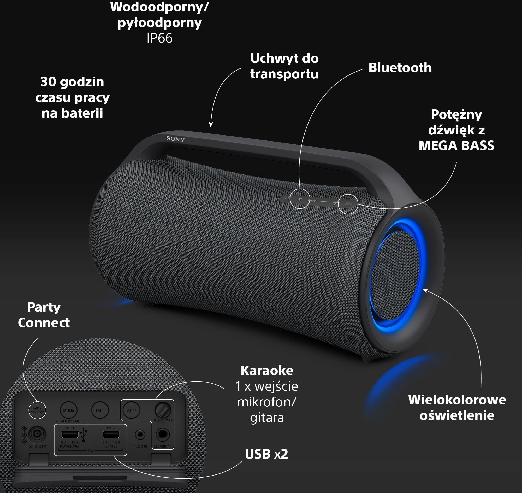Sony SRS-XG500 - zdjęcie 2 Sony SRS-XG500