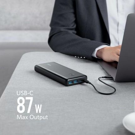 Anker PowerCore III Elite 26000mAh Czarny (A1291H11) Anker PowerCore III Elite 26000mAh Czarny (A1291H11)