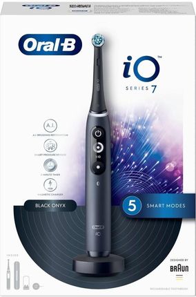 【新品】Oral-B iOシリーズ7 ブラックオニキス 電動歯ブラシ ブラウンオーラルB 公式 | iO7（ブラックオニキス