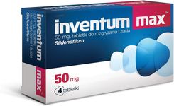 Zdjęcie Inventum Max 50mg 4tabl. - Węgrów