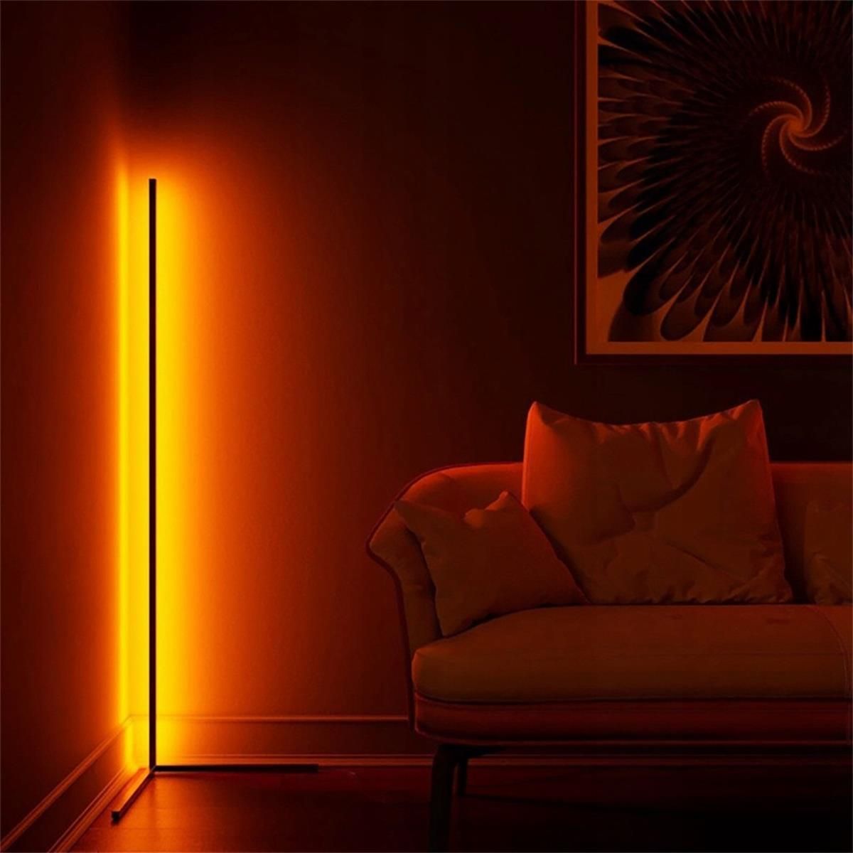 MOZOS LC-RGB lampa LED narożna podłogowa z pilotem - zdjęcie 5 MOZOS LC-RGB lampa LED narożna podłogowa z pilotem