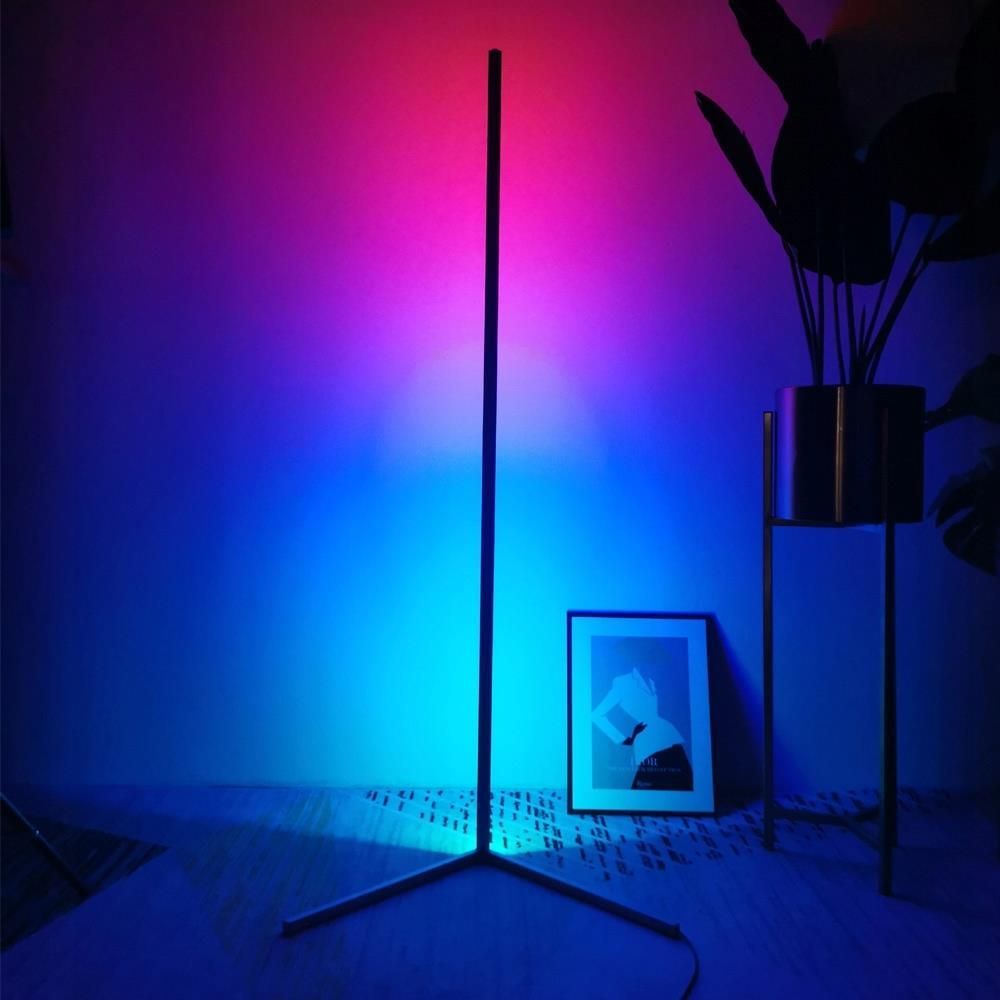 MOZOS LC-RGB lampa LED narożna podłogowa z pilotem - zdjęcie 6 MOZOS LC-RGB lampa LED narożna podłogowa z pilotem