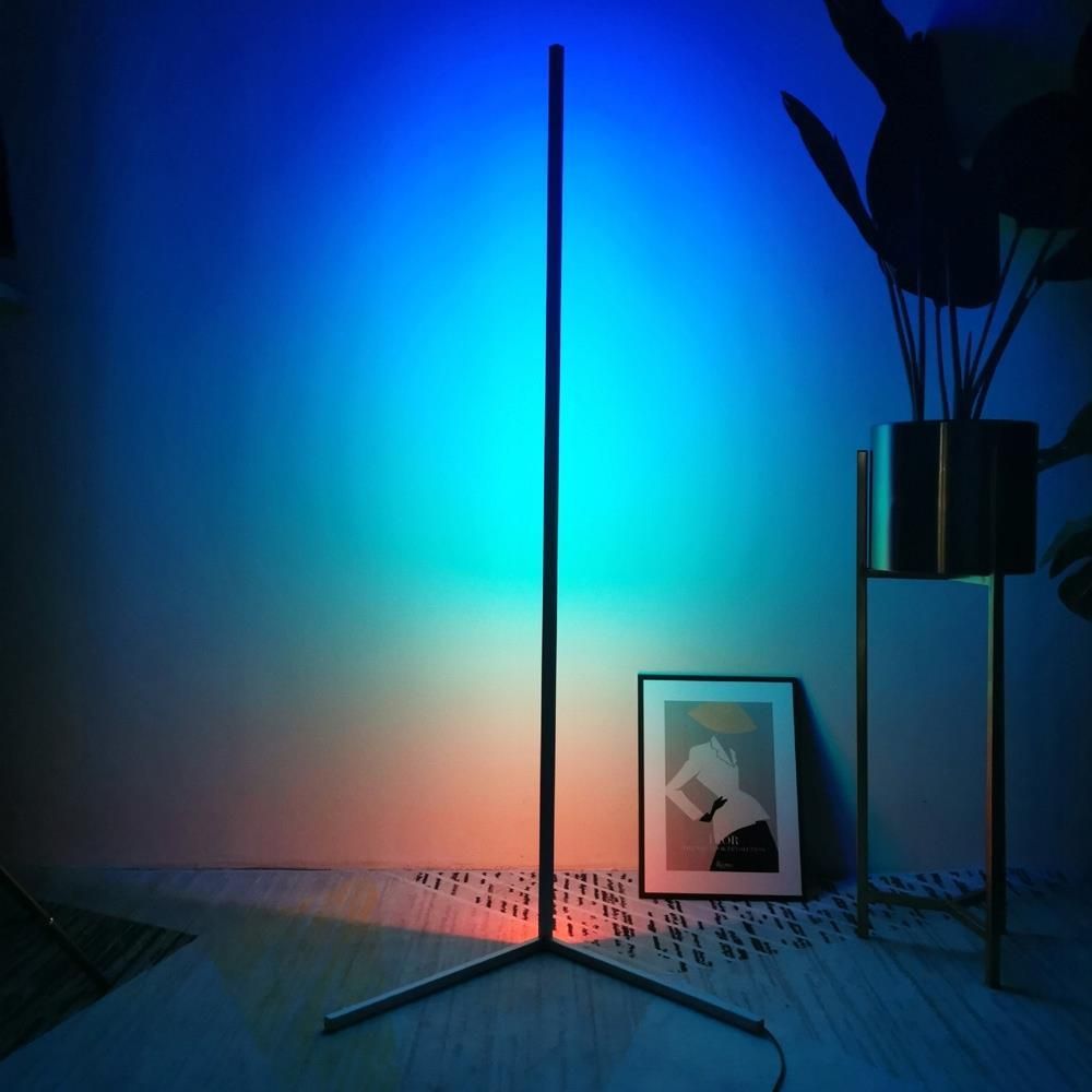MOZOS LC-RGB lampa LED narożna podłogowa z pilotem - zdjęcie 7 MOZOS LC-RGB lampa LED narożna podłogowa z pilotem