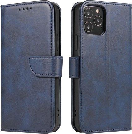 Hurtel Magnet Case elegancki futerał z klapką i funkcją podstawki Samsung Galaxy A52 5G / A52 4G niebieski