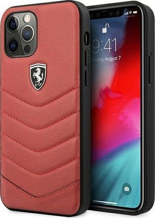 Ferrari Ferrari FEHQUHCP12LRE iPhone 12 Pro Max 6,7 czerwony/red hardcase Off Track Quilted