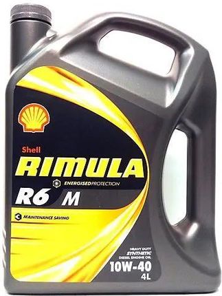 Shell Olej silnikowy RIMULA R6 M 10W40 4l