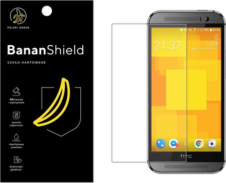 Polski Banan Szkło hartowane BananShield do HTC One M8 / M8s