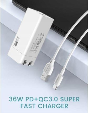 Somostel 36W + kabel USB-C PD Czarna SMS-A80