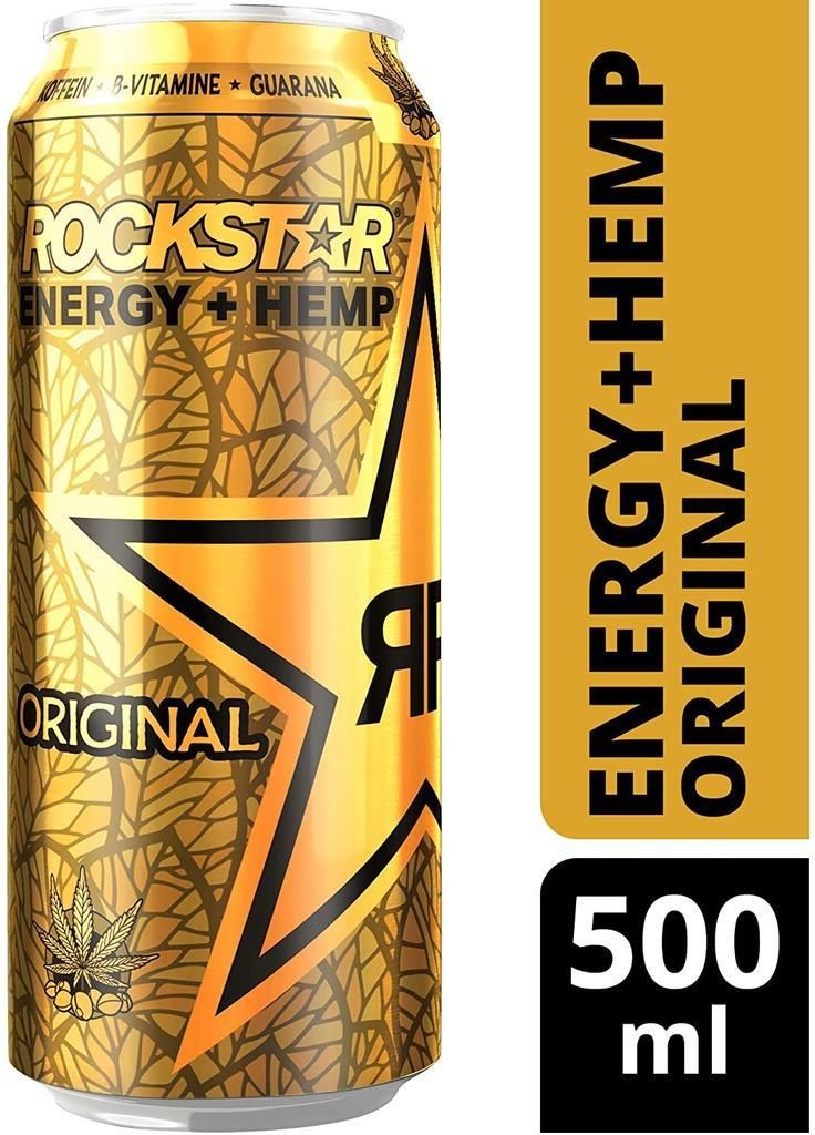 Rockstar Energy Hemp Original 500Ml Ceny i opinie Ceneo.pl