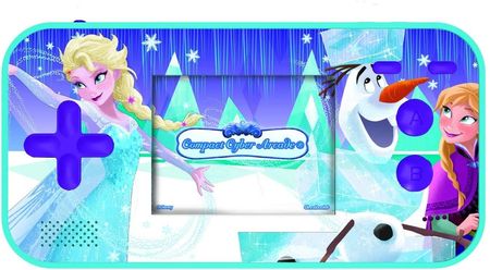 LEXIBOOK Kraina Lodu Przenośna Konsola Gra Dla Dzieci 150 gier Frozen