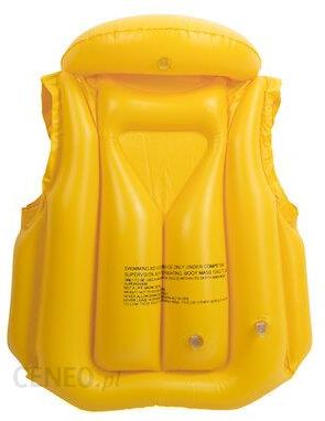 Kapok kamizelka ratunkowa dmuchana dla dzieci żółta rozmiar L