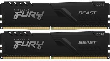 Kingston Fury FURY Beast, DDR4, 16 GB, 3200MHz, CL16 (KF432C16BBK2/16)