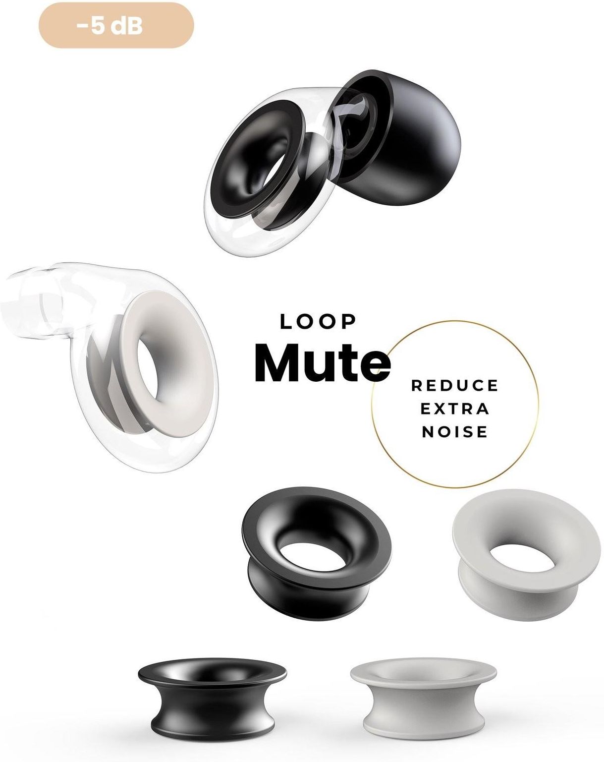 Akcesoria motocyklowe Loop Stopery Do Uszu Earplugs Experience Pro