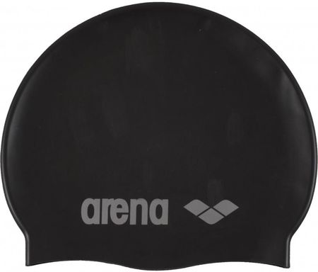 Arena Czepek Classic Silicone Junior Black Silver (9167055)
